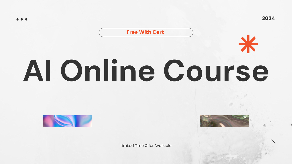 Khóa Học AI Online Miễn Phí Có Chứng Chỉ